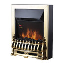 Warmlite WL45049 Whitby Electric Fire Inset with Remote  Brass 2000w