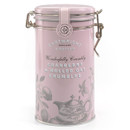 A kilner style tin with biscuits inside