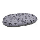 Rosewood All Seasons Mattress, Medium - Grey Dog Print