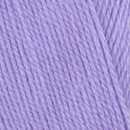 Close-up of tightly twisted pueple yarn strands arranged diagonally, showing the texture and weave of the wool.