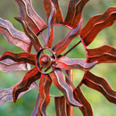 Jonart Design Solstice Burnished Gold Wind Spinner