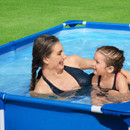 Bestway Steel Pro Rectangular Frame Pool Set - 221cm x 150cm x 43cm