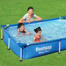 Bestway Steel Pro Rectangular Frame Pool Set - 221cm x 150cm x 43cm