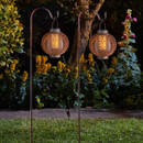Smart Solar Forli Flaming Lantern - Pack of 2