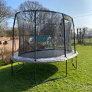 Jumpking 8ft x 11.5ft Oval Combo Pro Trampoline