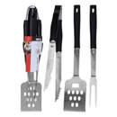 3 Piece Stainless Steel BBQ Tool Set