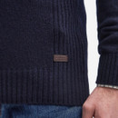 Barbour Men's Nelson Essential Half Zip Jumper - Navy