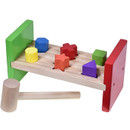 Wooden Hammer Bench Toy Playset