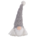 A gonk head with a grey hat and white beard