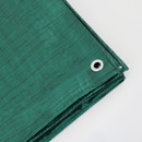 Multi-Purpose Green Tarpaulin, 80gsm - 3m x 3m