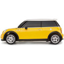 CMJ Mini Cooper S Remote Controlled Car - Yellow - 1:24