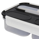 Built Apex Water Bottle & Bento Lunch Box Set  - Black