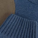 Hoggs of Fife Men's Melrose Hunting Pullover Jumper - Marled Navy