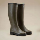 Le Chameau Women's Giverny Jersey Lined Wellington Boots - Vert Chameau
