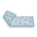 Lavender Scented Microwavable Neck and Shoulder Wrap  Blue Rosebud
