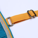 Adjustable fillet strap on Shires Tempest Original blue turnout rug