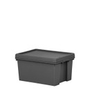 Wham Bam 16L Recycled Heavy Duty Storage Box with Lid - Black