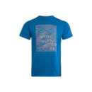 Weird Fish Mens Wavelength Graphic T-Shirt - Dark Blue