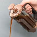 La Cafetire 3-Cup Glass  Stainless Steel Roma Cafetire 350ml - Copper