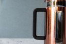 La Cafetire 3-Cup Glass  Stainless Steel Pisa Cafetiere 350ml - Copper