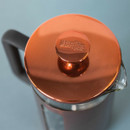La Cafetire 3-Cup Glass  Stainless Steel Pisa Cafetiere 350ml - Copper