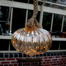 Lumineo Smokey Glass Onion Rope Light Warm White  20cm