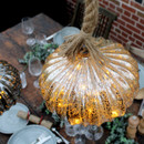 Lumineo Smokey Glass Onion Rope Light Warm White  20cm