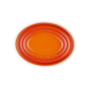 Le Creuset Stoneware Oval Spoon Rest, 16cm - Volcanic