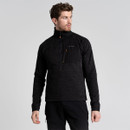 Craghoppers Men's Tarbert Half Zip Fleece - Black Pepper
