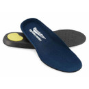 Blundstone Legendary Comfort removable footbeds with cushioned heel support and perforated forefoot.
