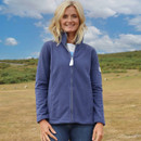 Lazy Jacks Women's Full Zip Plain Sweatshirt - Twilight