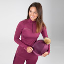 Shires Aubrion Team Hat Cover - Mulberry