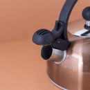 La Cafetire Stainless Steel 13 Litre Whistling Kettle - Copper