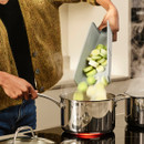 Joseph Joseph Chop2Pot Plus Chopping Board Regular  Pale Blue