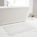Bliss Pima Cotton Supersoft Bath Mat - White