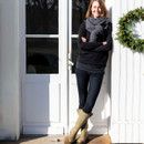 Le Chameau Women's Vierzon Jersey Lined Wellington Boots - Vert Vierzon