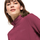 Jack Wolfskin Women's Taunus Half Zip Fleece - Sangria Red