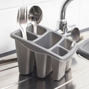 Whitefurze Cutlery Drainer - Silver