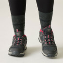 Regatta Women's Vendeavour Walking Shoes - Granite/Pink Potion