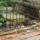 Panacea Lightweight Arched Border Edge, Black - 35cm