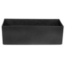 Tierra Verde Sonata Trough Planter, Slate - 10cm