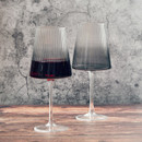 Anton Studio Designs Empire Wine Glasses Pack of 2 - Smoke