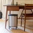Brabantia Bo Bin Hi, 12 Litres - Matt Steel