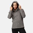 Regatta Women's Kizmitt II Marl Hooded Fleece - Storm Grey Marl