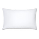 Bianca Fine Linens Percale Weave Pillowcase, 2 Pack - White