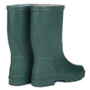 Le Chameau Childrens Petite Aventure Jersey Lined Wellingtons - Vert Fonc
