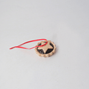 Mince Pie Hanging Decoration on a grey background