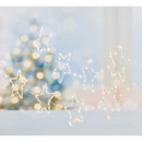 Premier LED Star Garland, Warm White - 2.6m