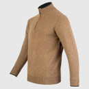 Jack Pyke Men's Ashcombe Zip Pullover - Barley