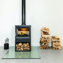 F2 Fires Vue Landscape Ecodesign Multifuel Logstore Stove - 4.9kW